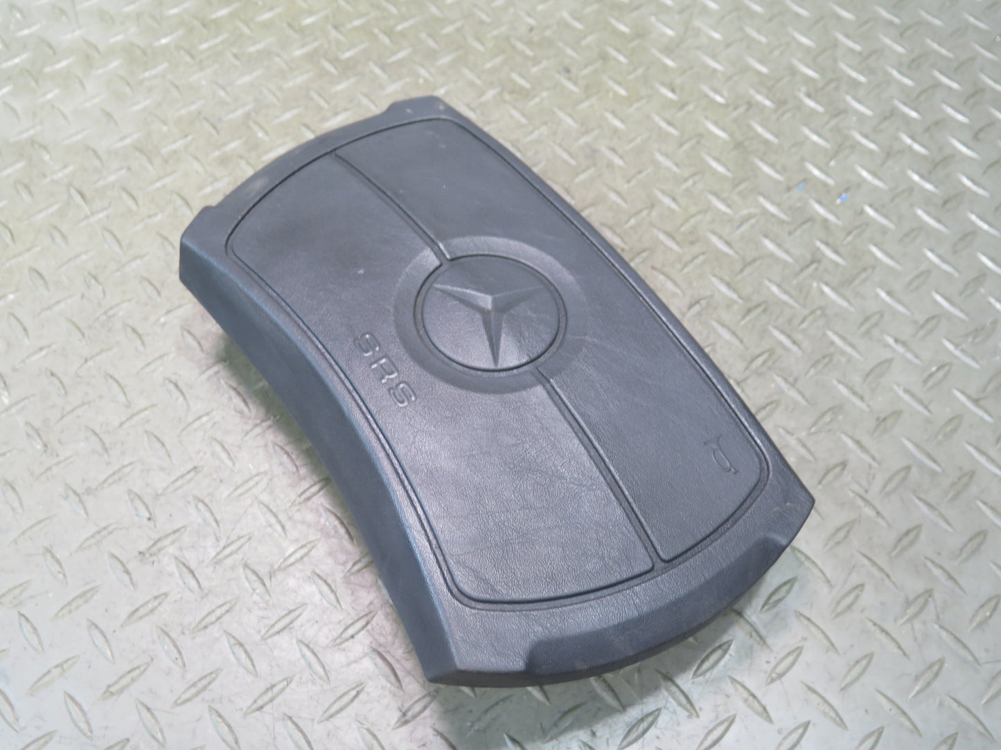 86-91 MERCEDES W126 560SEL FRONT LEFT DRIVER SIDE STEERING WHEEL SRS AIRBAG W/ CONTROL MODULE SET OEM