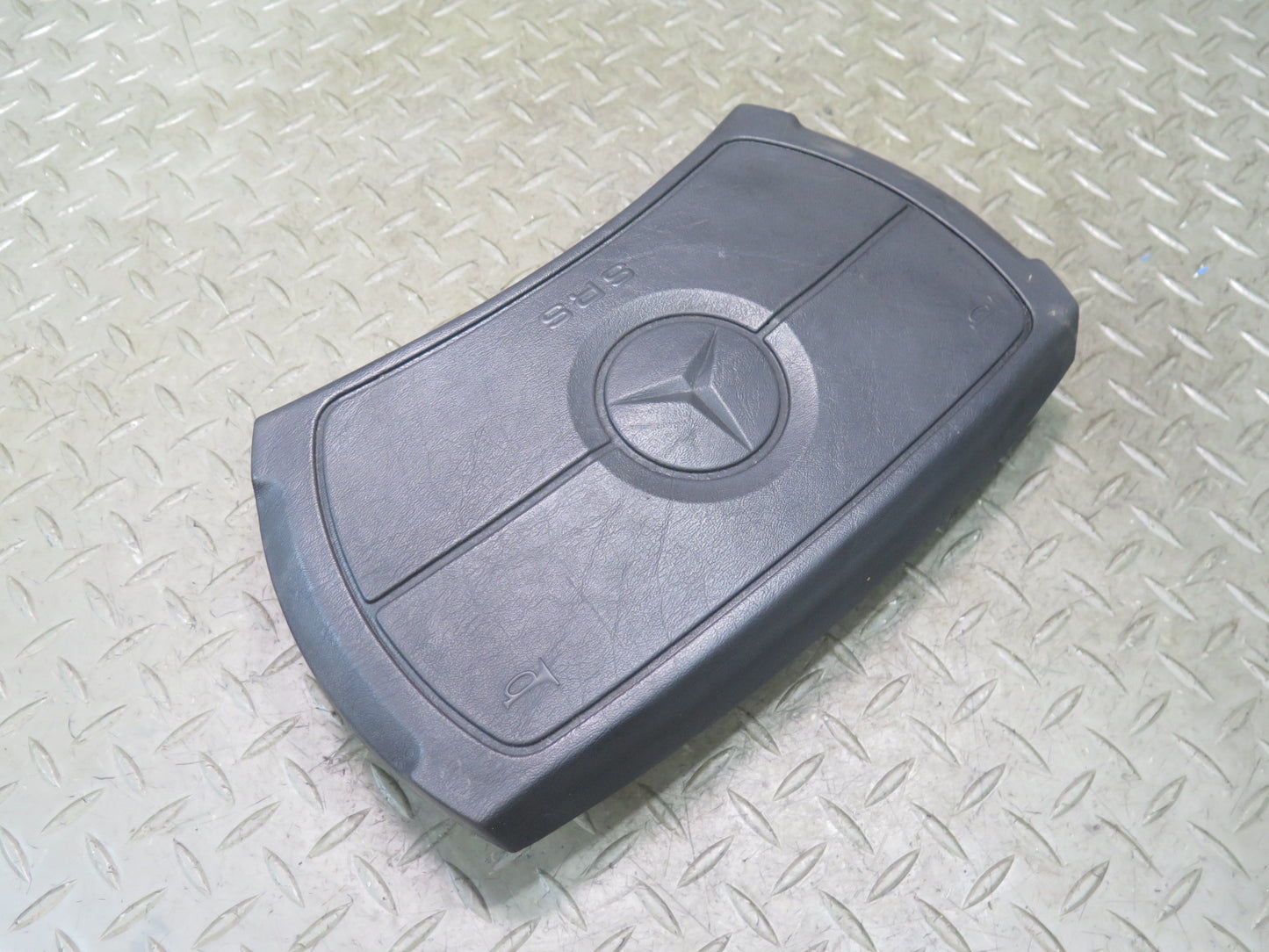 86-91 MERCEDES W126 560SEL FRONT LEFT DRIVER SIDE STEERING WHEEL SRS AIRBAG W/ CONTROL MODULE SET OEM