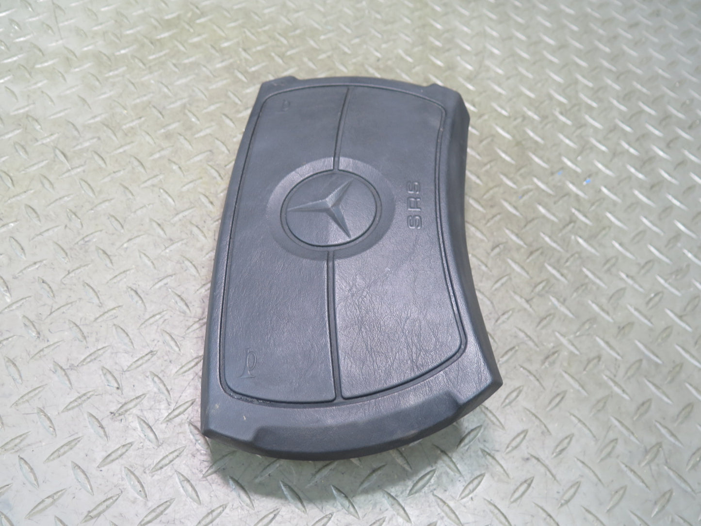 86-91 MERCEDES W126 560SEL FRONT LEFT DRIVER SIDE STEERING WHEEL SRS AIRBAG W/ CONTROL MODULE SET OEM