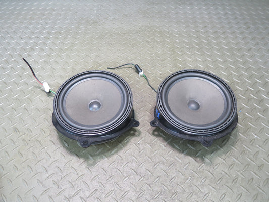 86-91 Mercedes W126 560SEL Sedan Set of 2 Rear Left & Right Shelf Speaker OEM