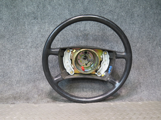 86-91 Mercedes W126 560SEL 560SEC Leather Steering Black OEM