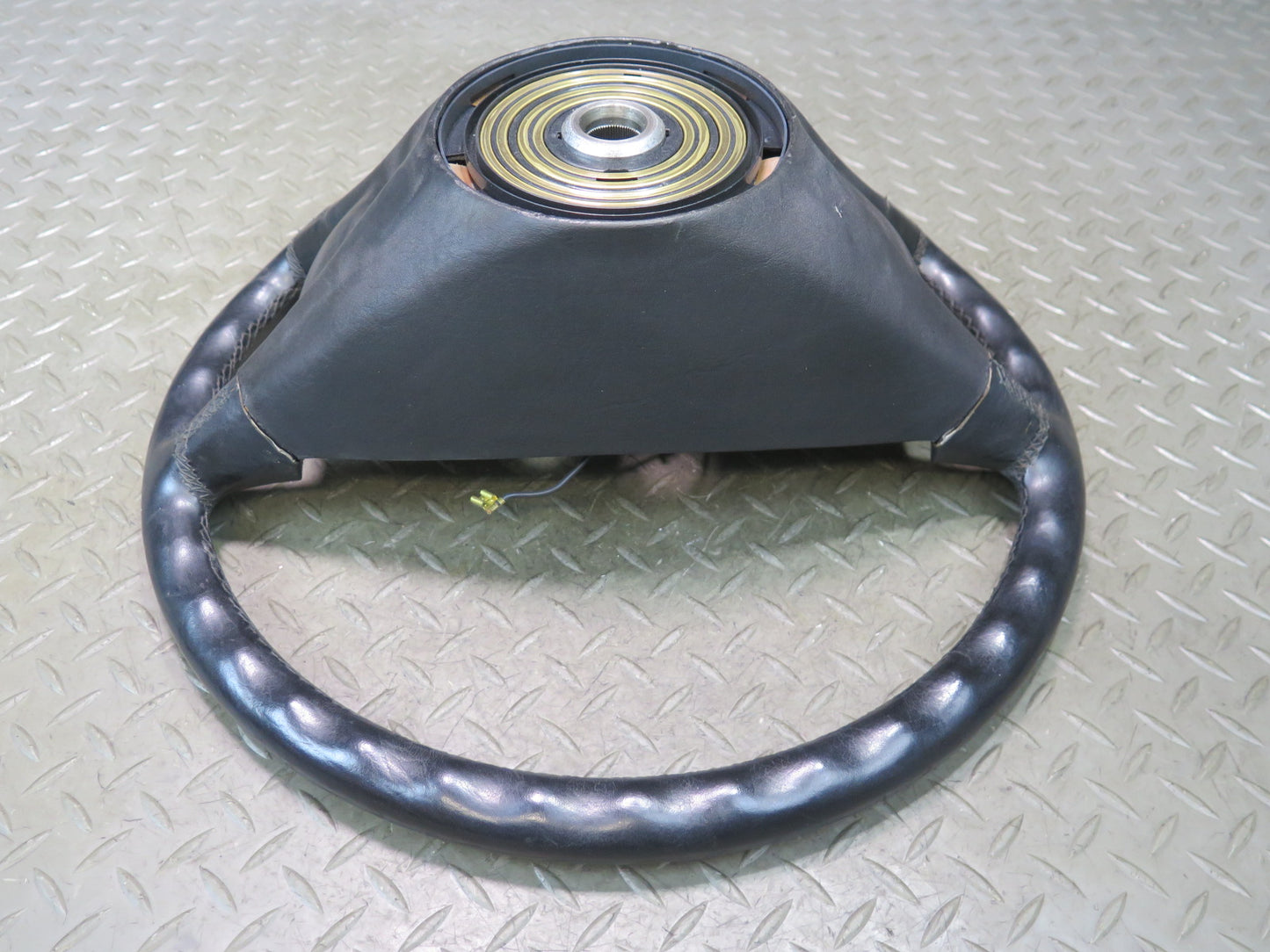 86-91 Mercedes W126 560SEL 560SEC Leather Steering Black OEM
