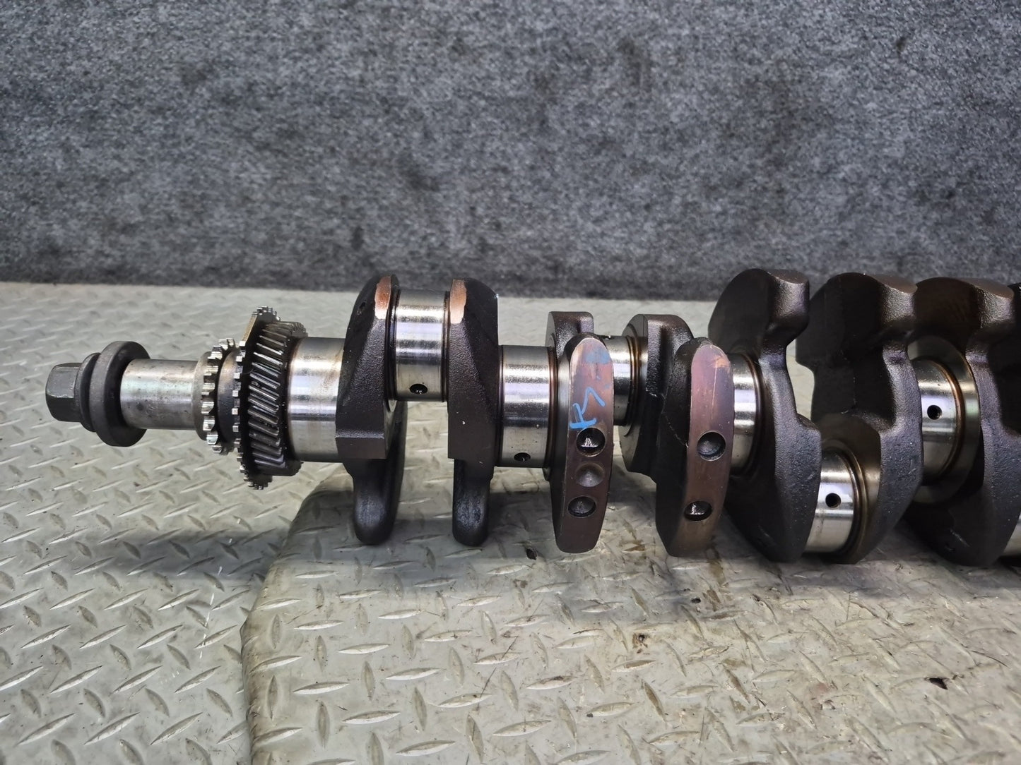 1996-1997 Lexus FZJ80L LX450 4.5L 1FZFE Engine Crankshaft Unit