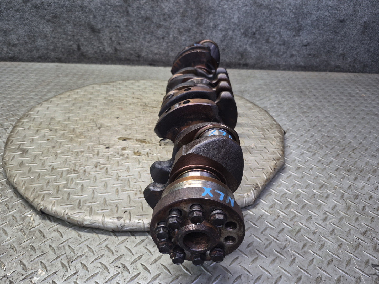 1996-1997 Lexus FZJ80L LX450 4.5L 1FZFE Engine Crankshaft Unit