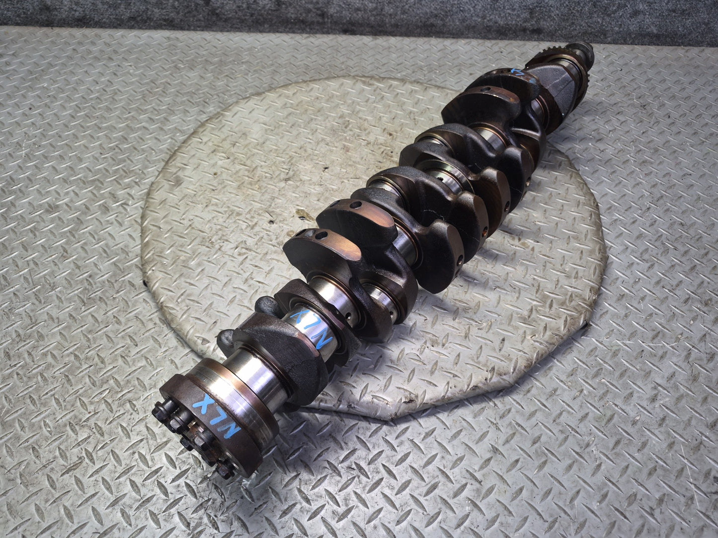 1996-1997 Lexus FZJ80L LX450 4.5L 1FZFE Engine Crankshaft Unit