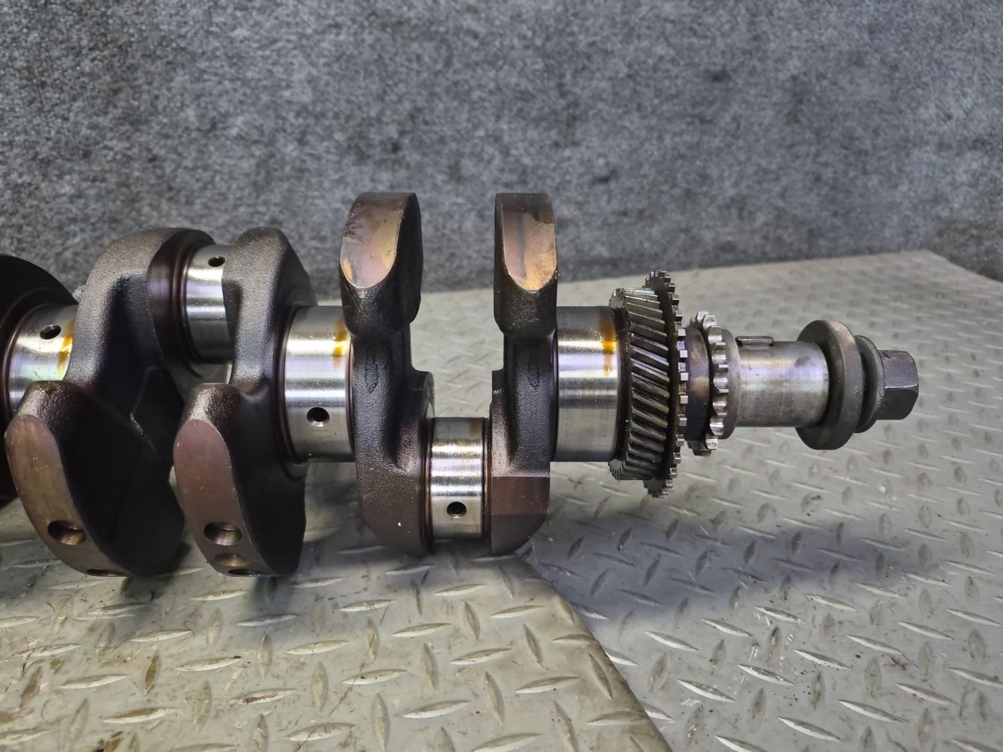 1996-1997 Lexus FZJ80L LX450 4.5L 1FZFE Engine Crankshaft Unit