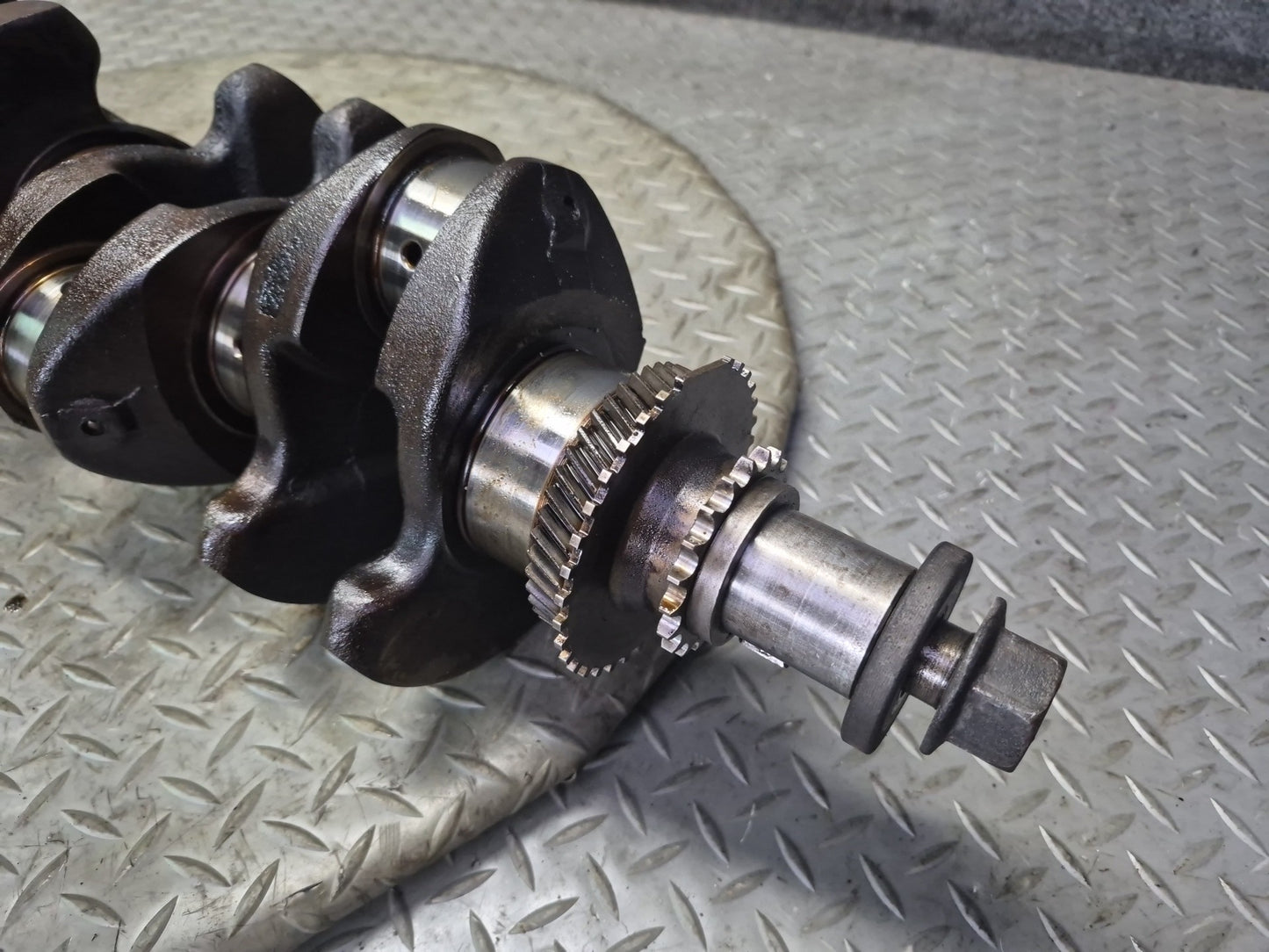 1996-1997 Lexus FZJ80L LX450 4.5L 1FZFE Engine Crankshaft Unit