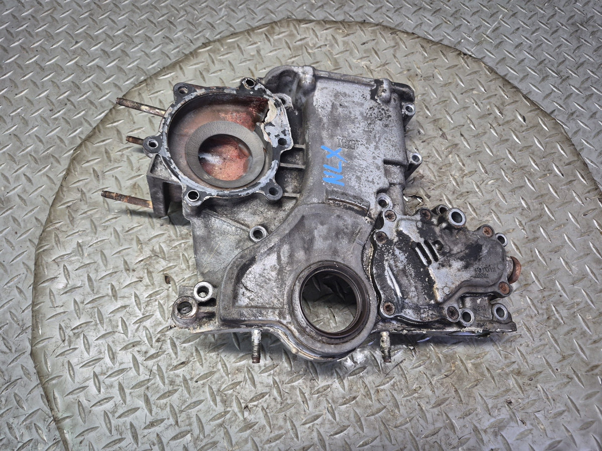 1996-1997 Lexus FZJ80L LX450 4.5L Engine Motor Timing Chain Plate Cover