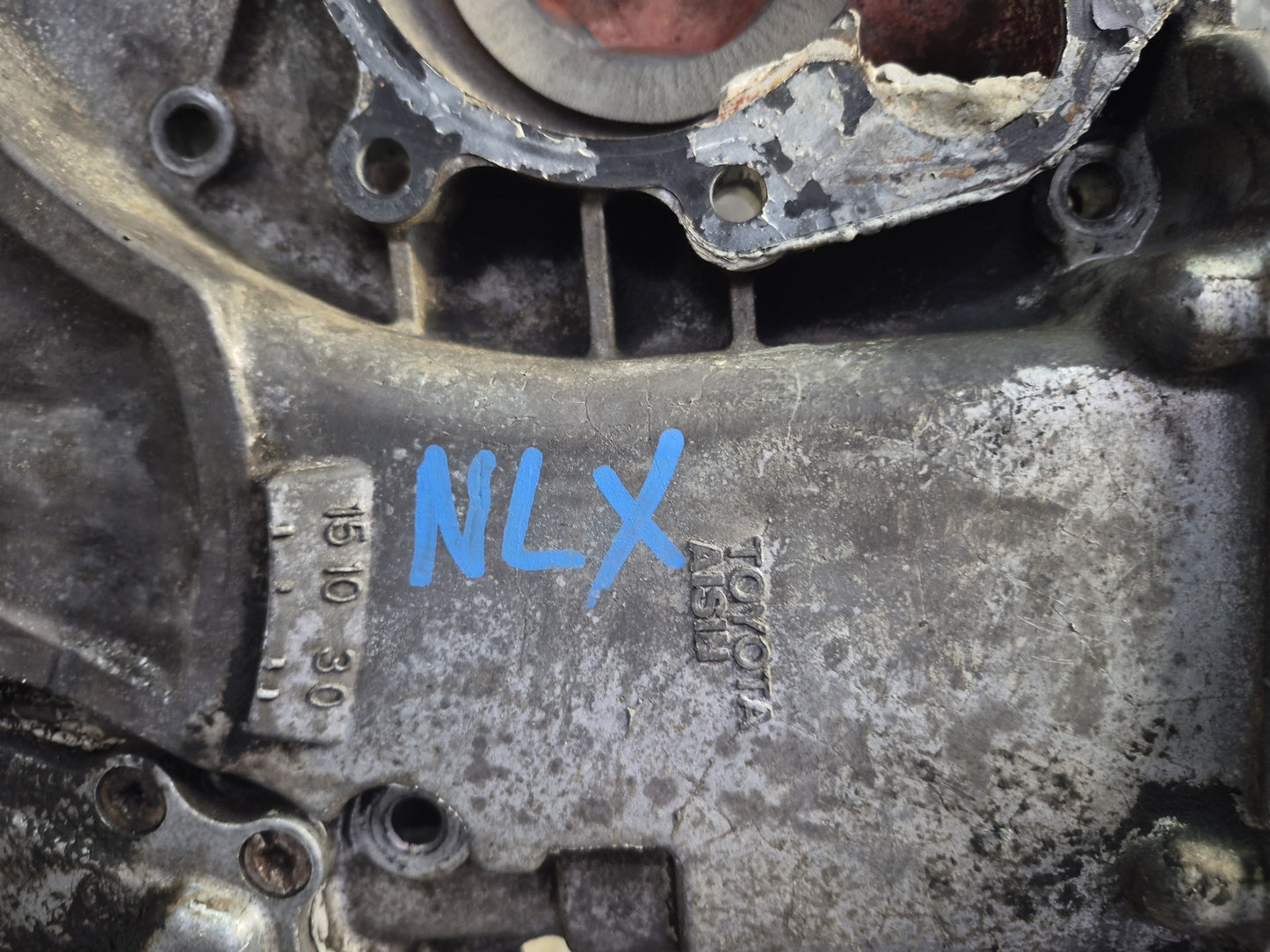 1996-1997 Lexus FZJ80L LX450 4.5L Engine Motor Timing Chain Plate Cover