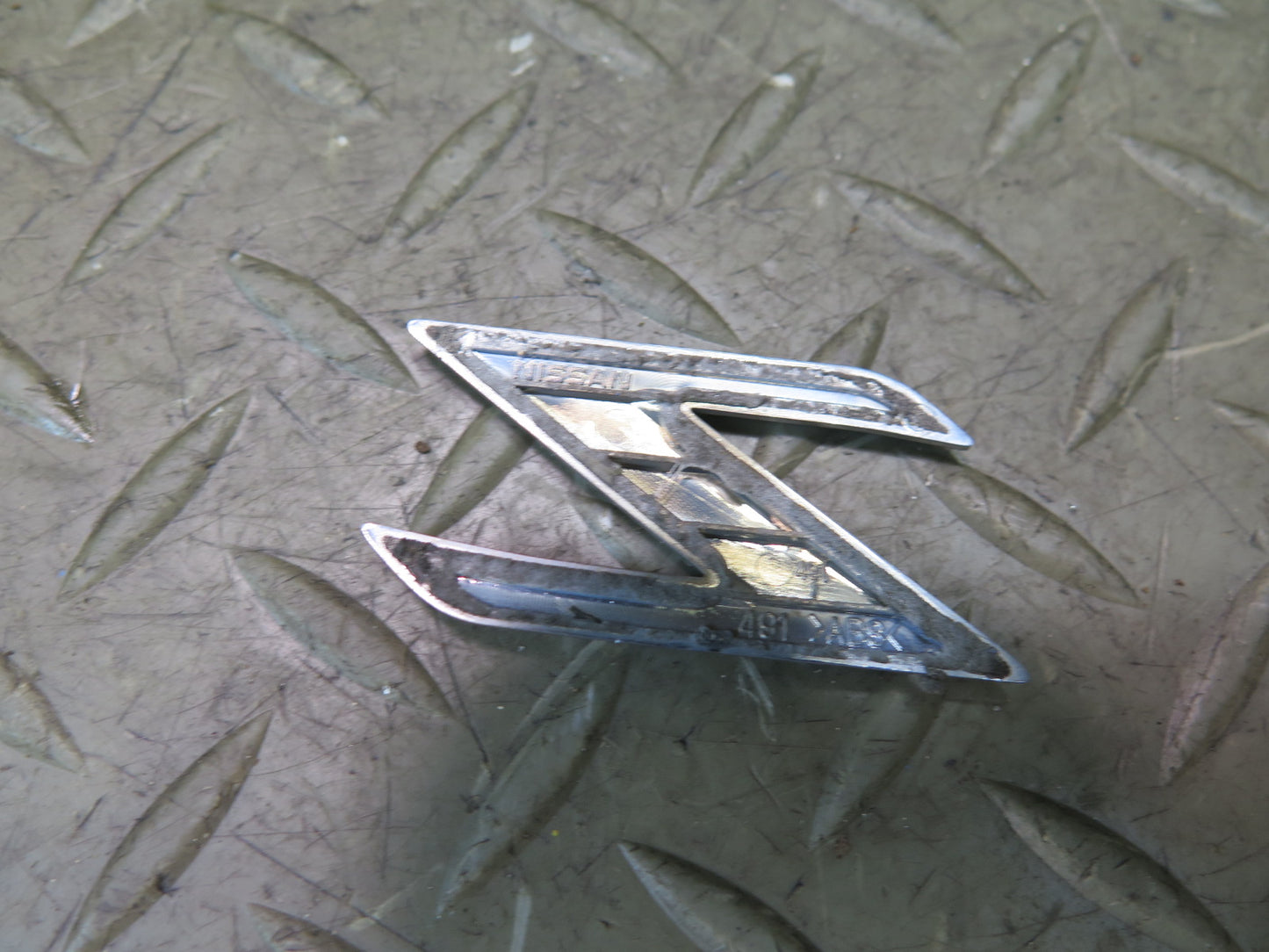09-20 Nissan Z34 370Z Rear Trunk Lid Emblem Badge Logo Set OEM
