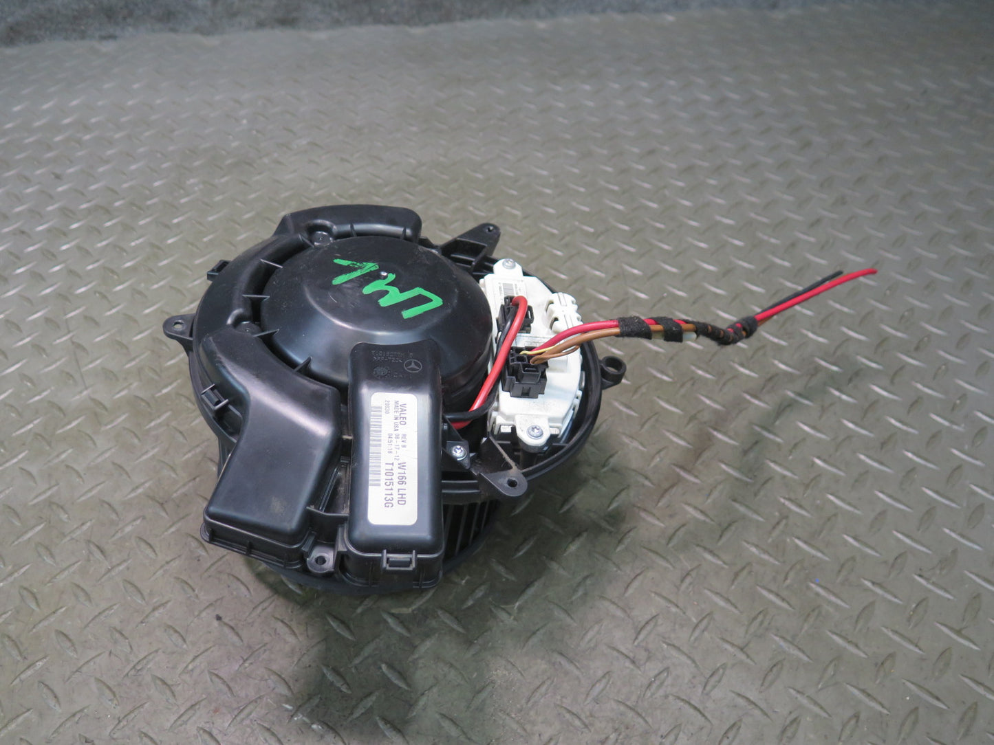 2012-2015 Mercedes X166 W166 Ml-class A/C Heater Blower Motor Fan w Resistor