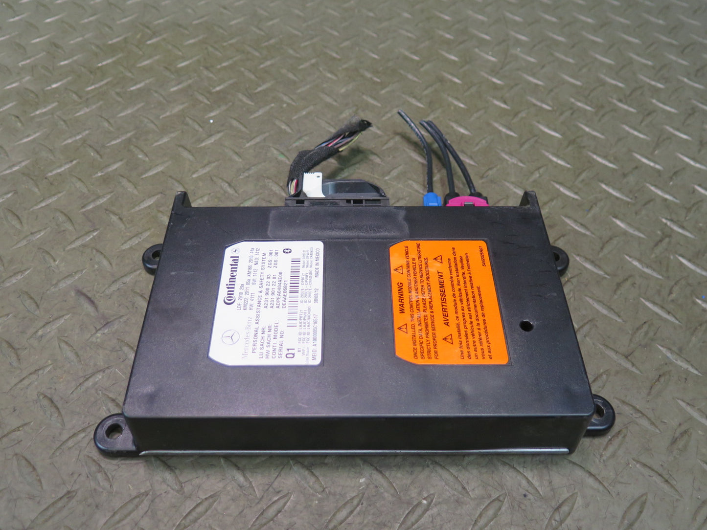 2012-2015 Mercedes X166 W166 Ml-class Communication Voice Control Module Unit