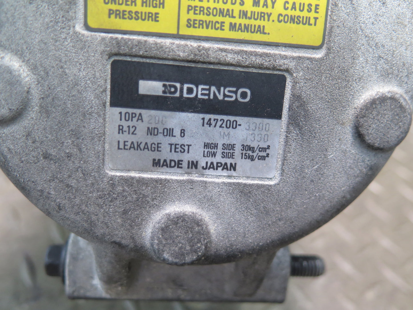 1992 Chevrolet Corvette C4 A/C Air Condition Compressor 10135691 OEM