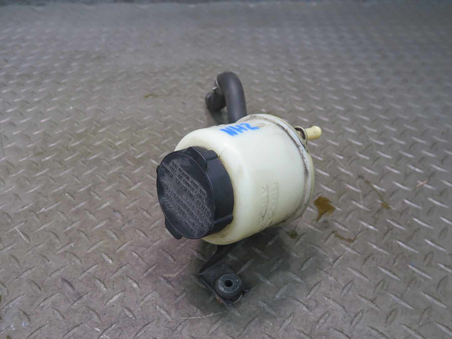 13-15 Nissan Z34 370Z Coupe Power Steering Fluid Reservoir Tank w Hose OEM