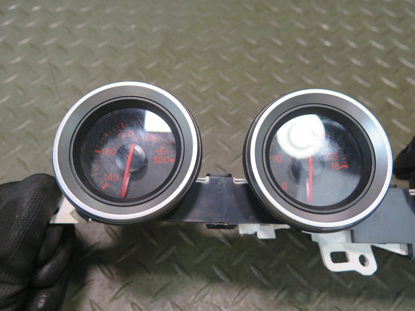 09-20 Nissan Z34 370Z Front Dash Center Tripod Gauge Cluster OEM