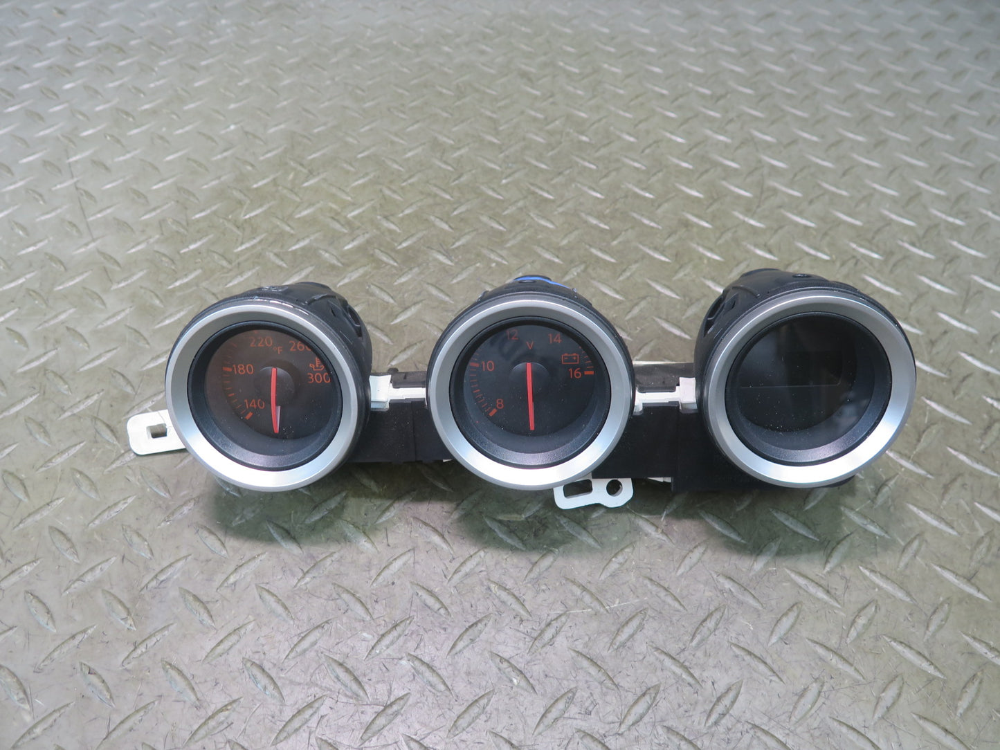 09-20 Nissan Z34 370Z Front Dash Center Tripod Gauge Cluster OEM