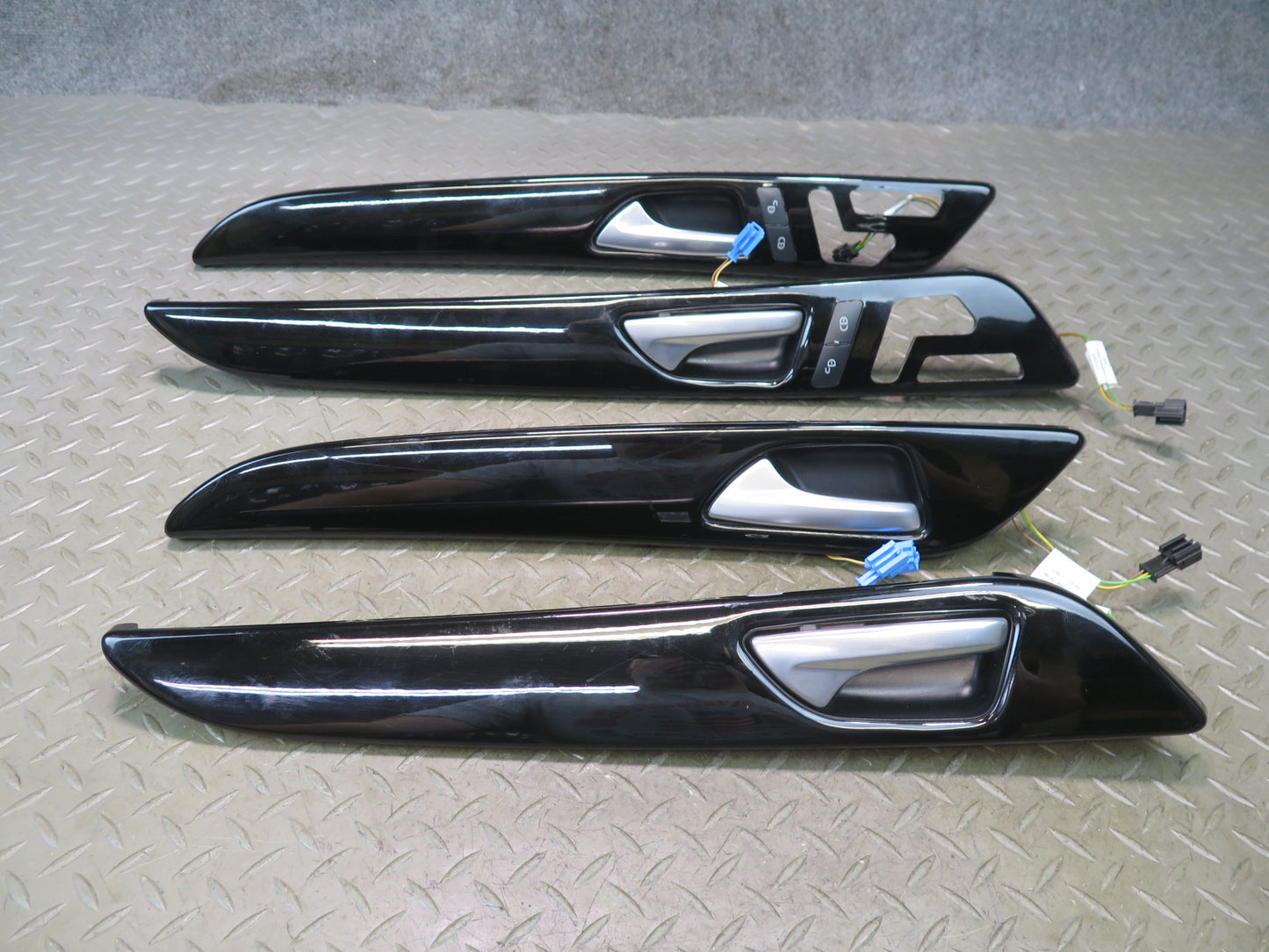 2012-2015 Mercedes W166 Ml-class Front & Rear Door Interior Handle Trim Set