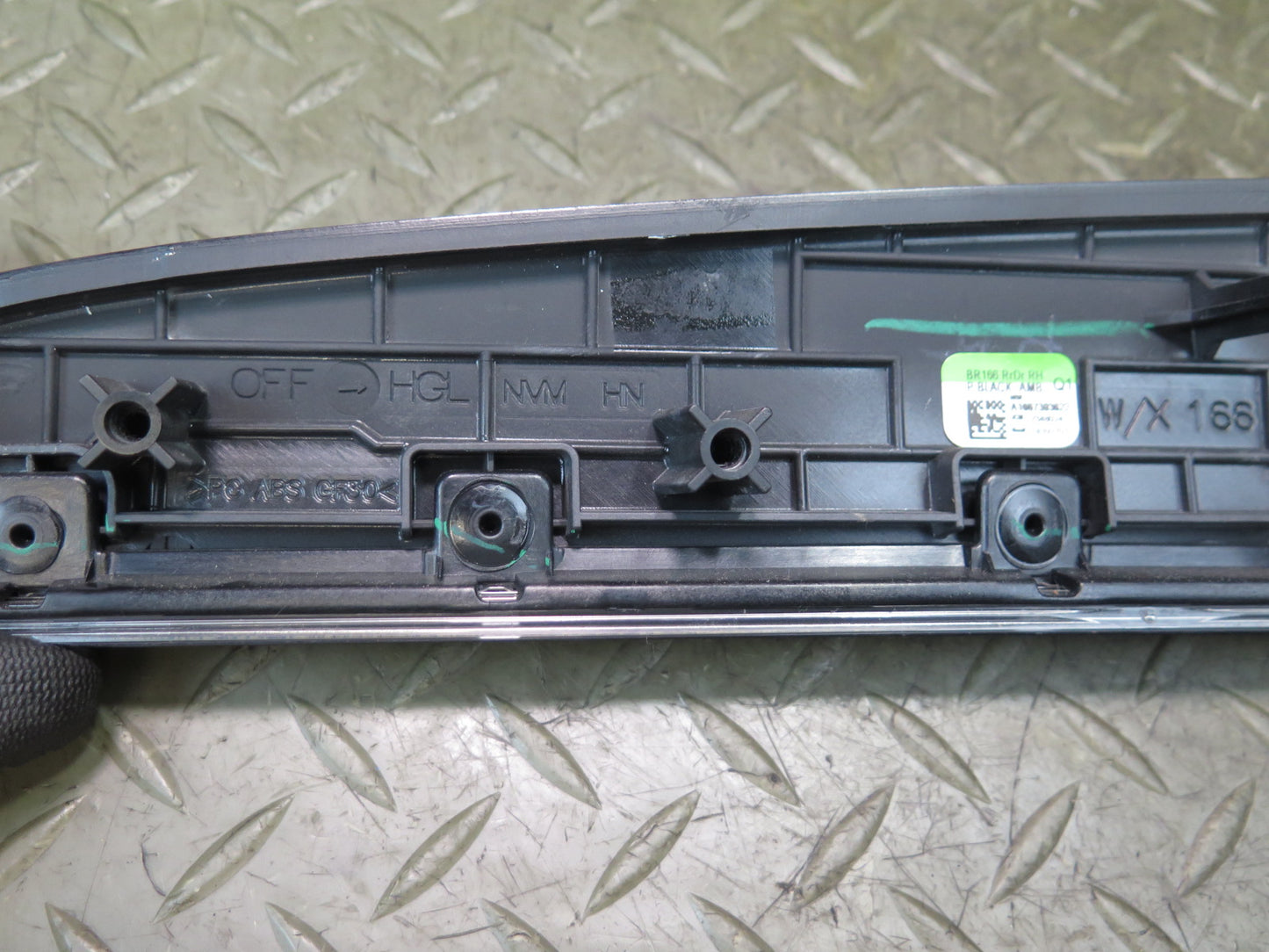 2012-2015 Mercedes W166 Ml-class Front & Rear Door Interior Handle Trim Set