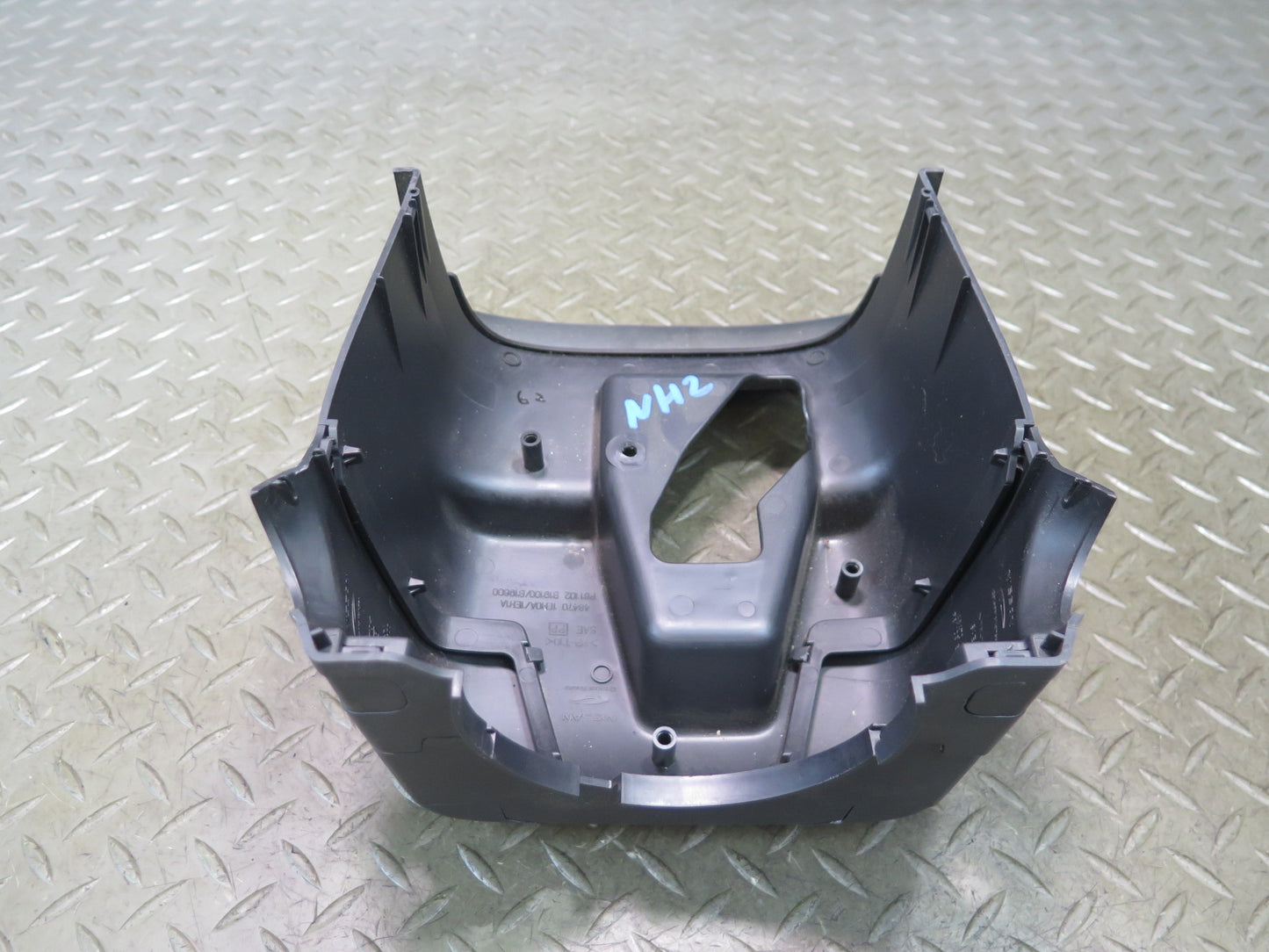 09-20 Nissan 370Z Z34 A/T Lower Steering Column Trim Cover Black 48470-1EH0A OEM