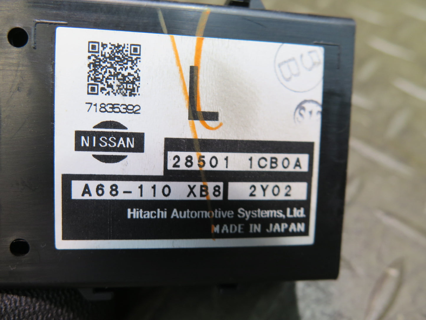 09-14 Nissan Z34 370Z Power Steering Control Module 28501-1CB0A OEM