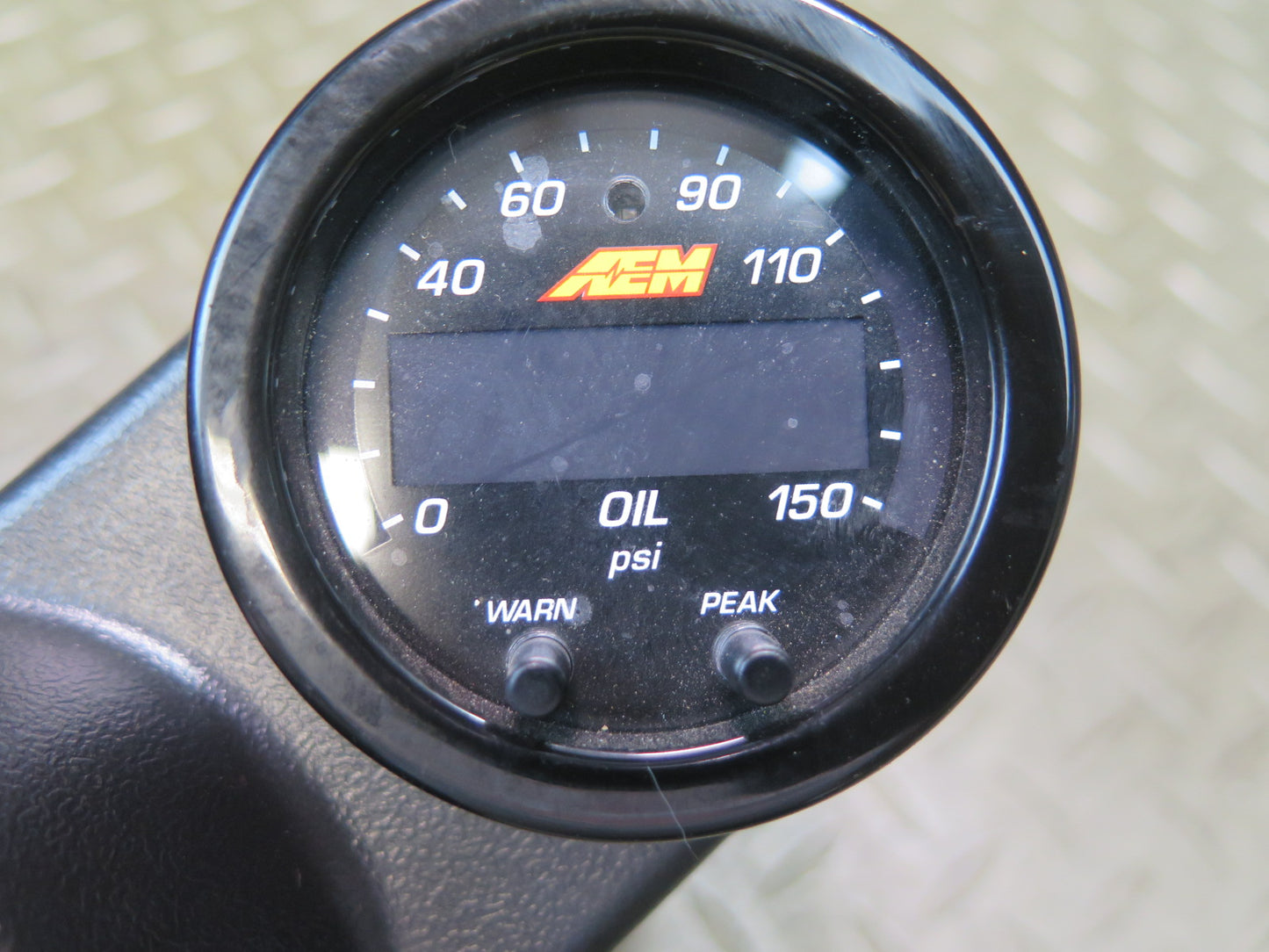 09-20 Nissan Z34 370Z AEM Digital Oil Pressure Gauge 0-150 PSI w Mounting