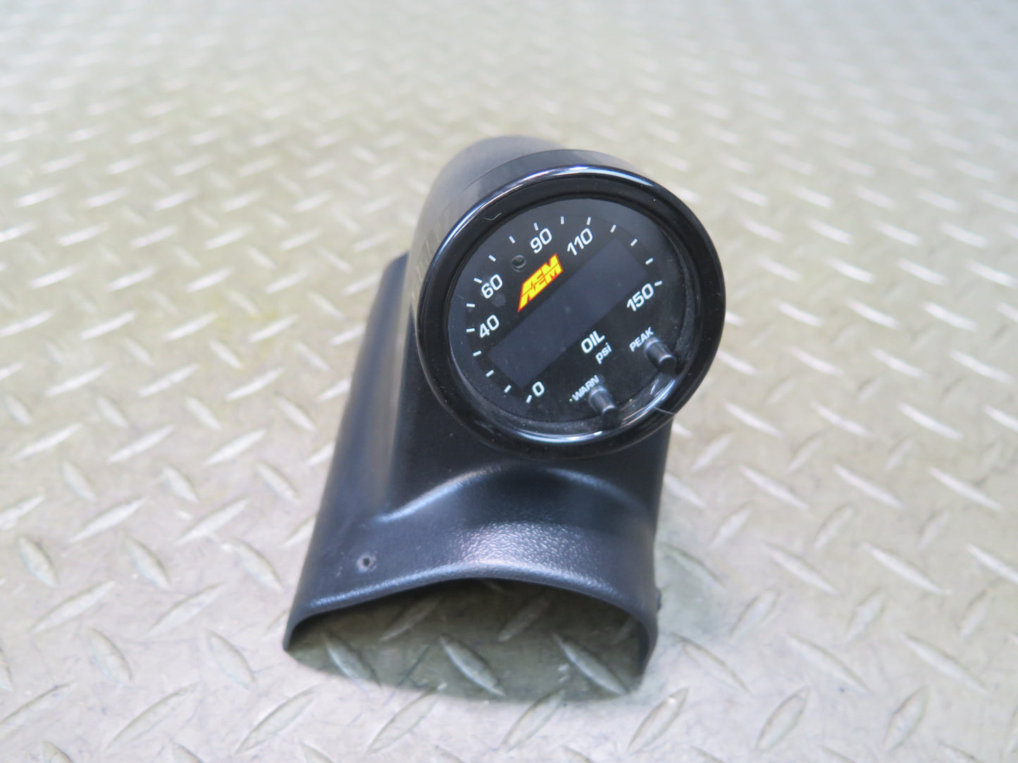 09-20 Nissan Z34 370Z AEM Digital Oil Pressure Gauge 0-150 PSI w Mounting