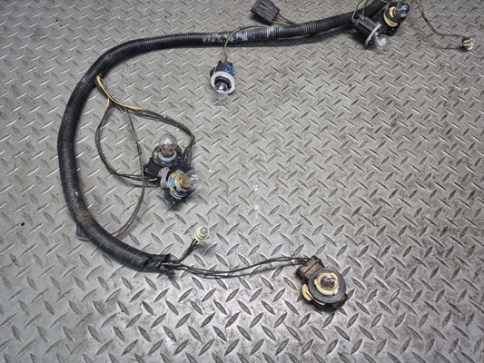 1993 Chevrolet Corvette C4 Rear Bumper Tail Light Wire Wiring Harness OEM