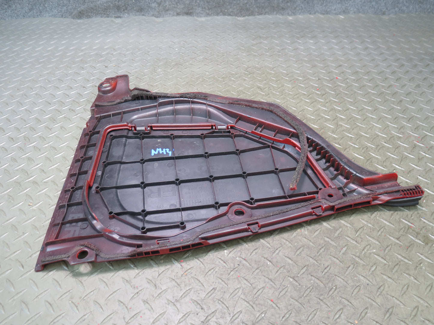 09-20 Nissan 370Z Z34 Front Left & Right Brake Fluid & Battery Cover Set OEM