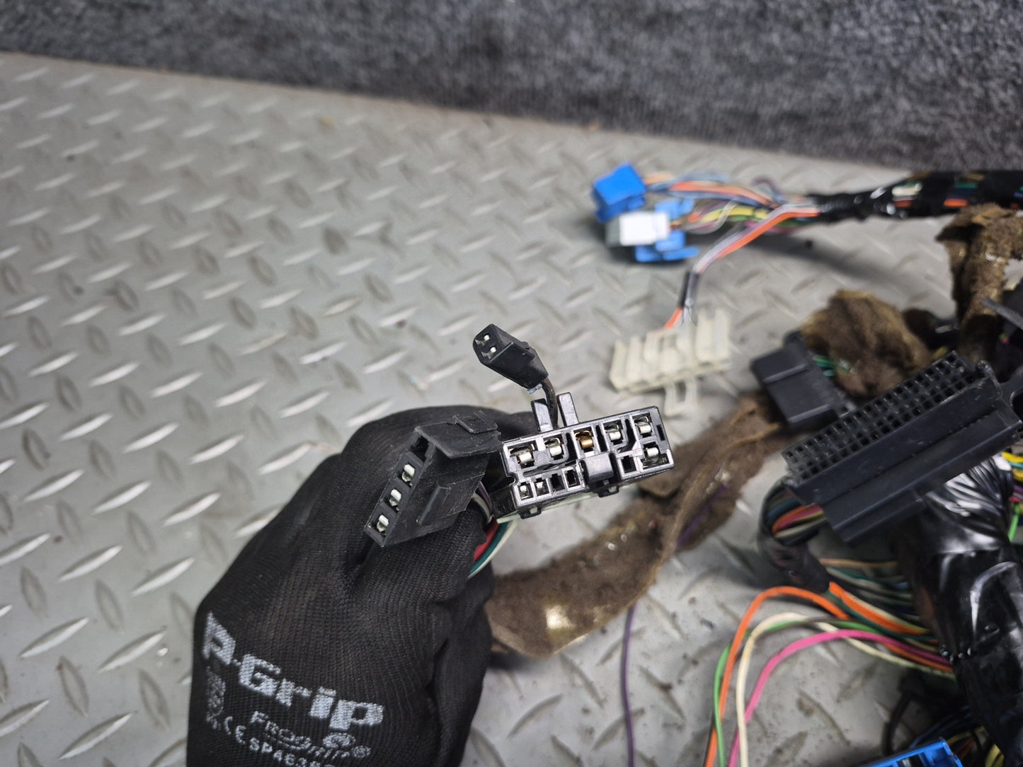 1995 Chevrolet Corvette C4 A/T Under Dash Interior Wire Wiring Harness OEM