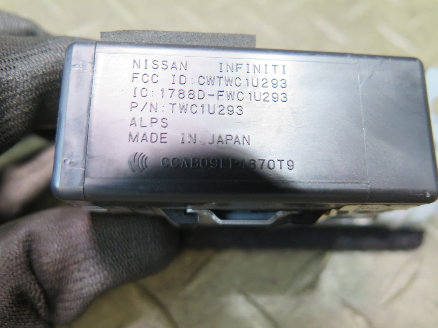 09-20 Nissan Z34 370Z Anti Theft Keyless Entry Sensor Module Unit OEM