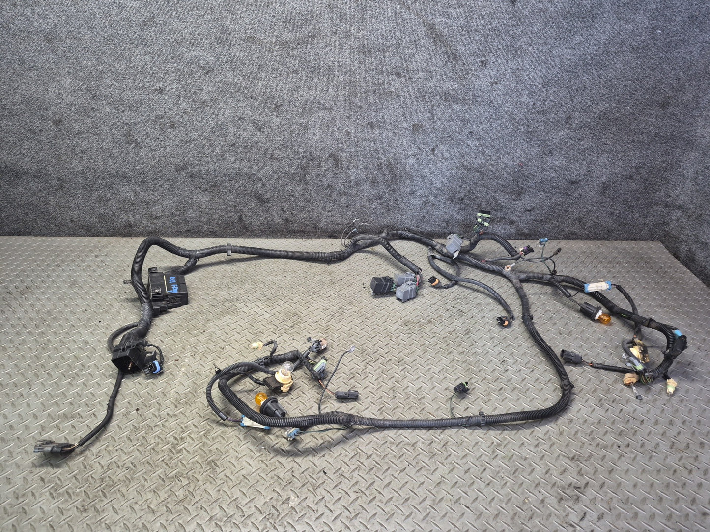 1995 Chevrolet Corvette C4 Front Bumper Headlight Wire Wiring Harness OEM