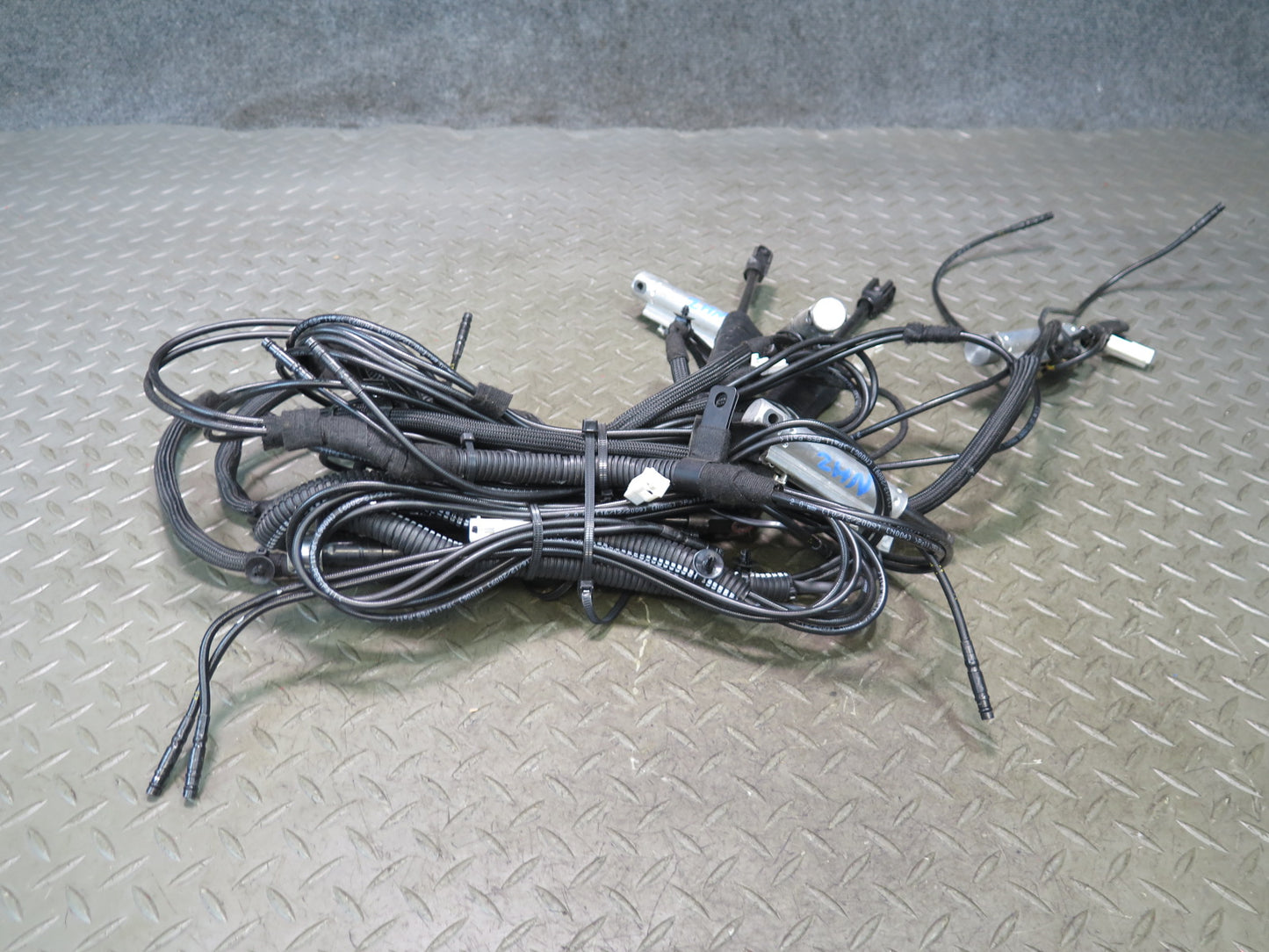 10-19 Nissan Z34 370Z Convertible TOP Roof Hydraulic Cylinder Cable Line Set OEM