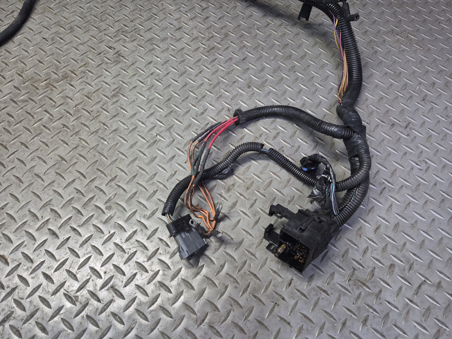 1992 Chevrolet Corvette C4 Front Bumper Headlight Lamp Wire Wiring Harness OEM