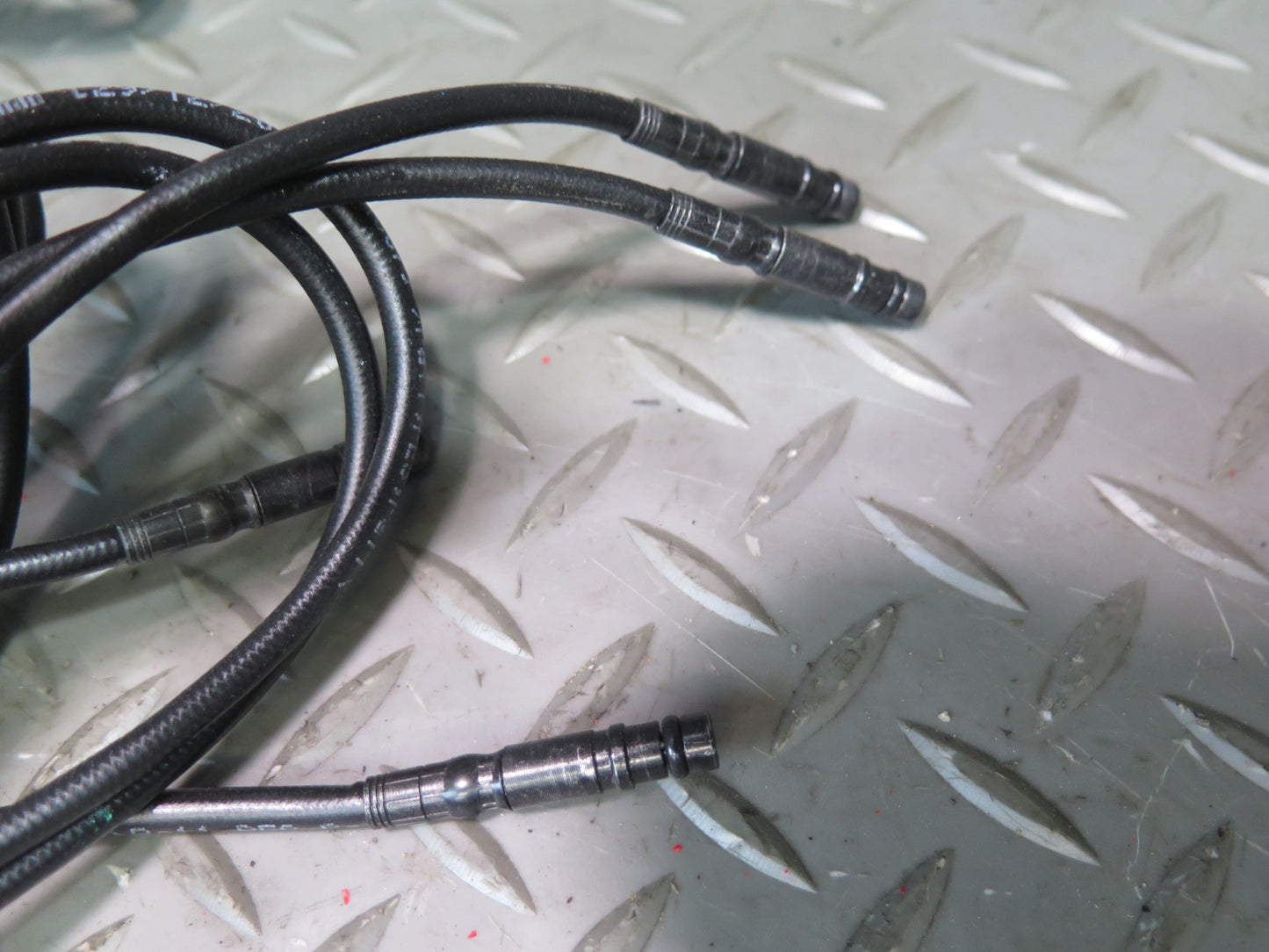 10-19 Nissan Z34 370Z Convertible TOP Roof Hydraulic Cylinder Cable Line Set OEM