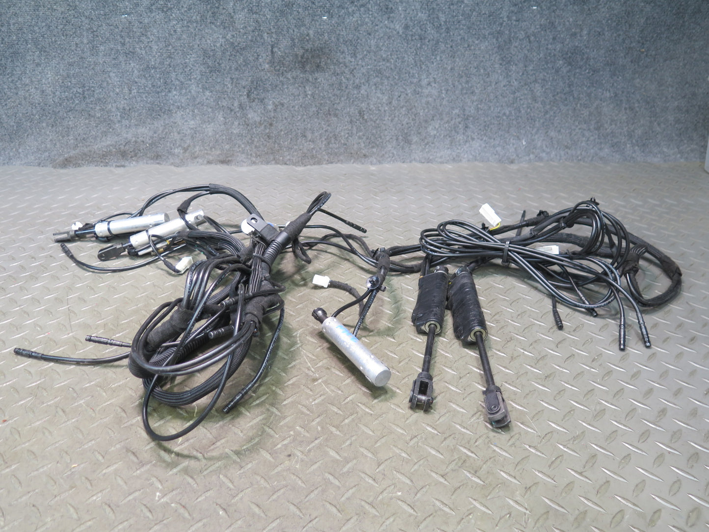 10-19 Nissan Z34 370Z Convertible TOP Roof Hydraulic Cylinder Cable Line Set OEM