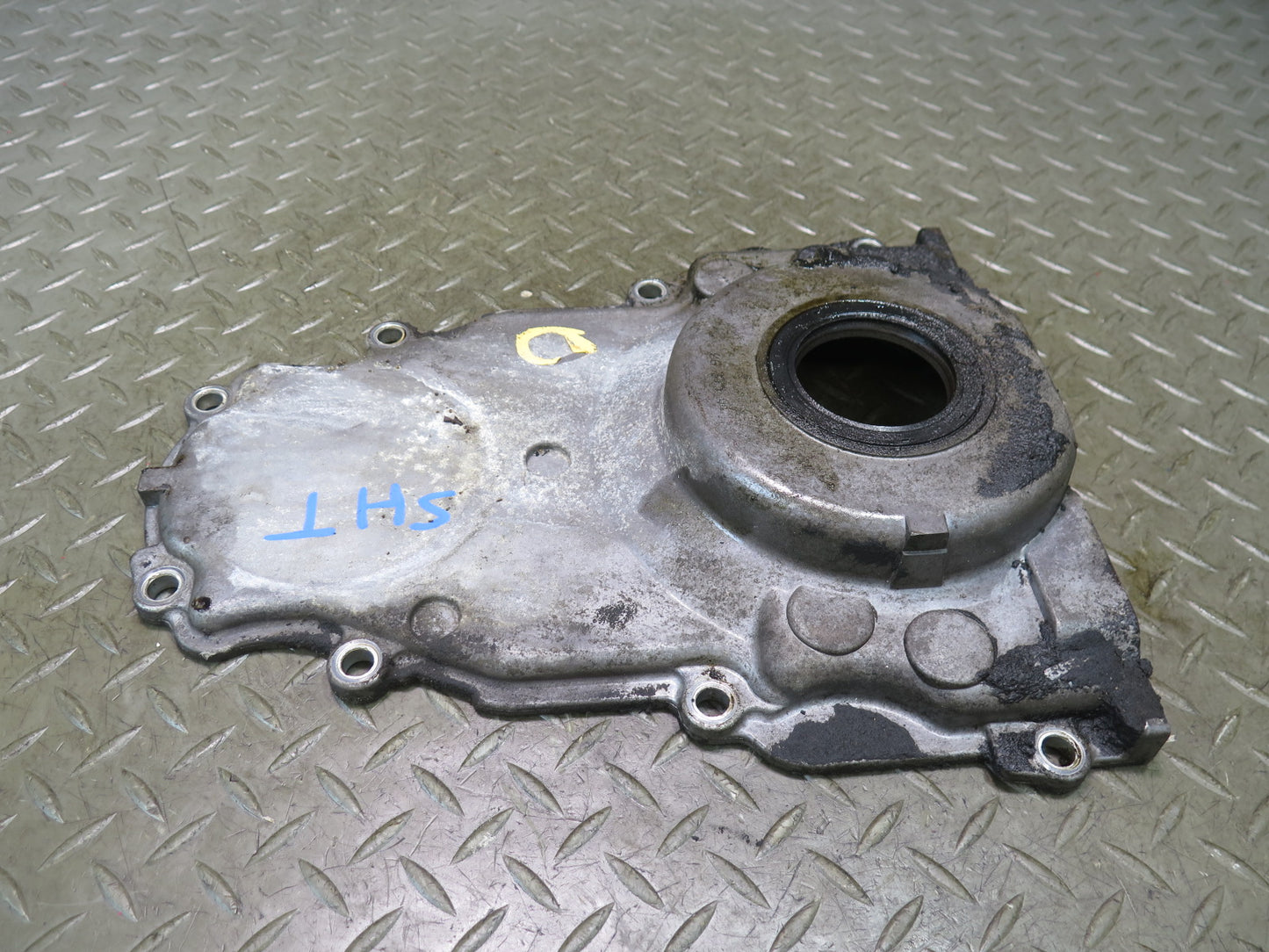 2003-2007 Hummer H2 6.0L Front Engine Motor Timing Plate Cover 12556623