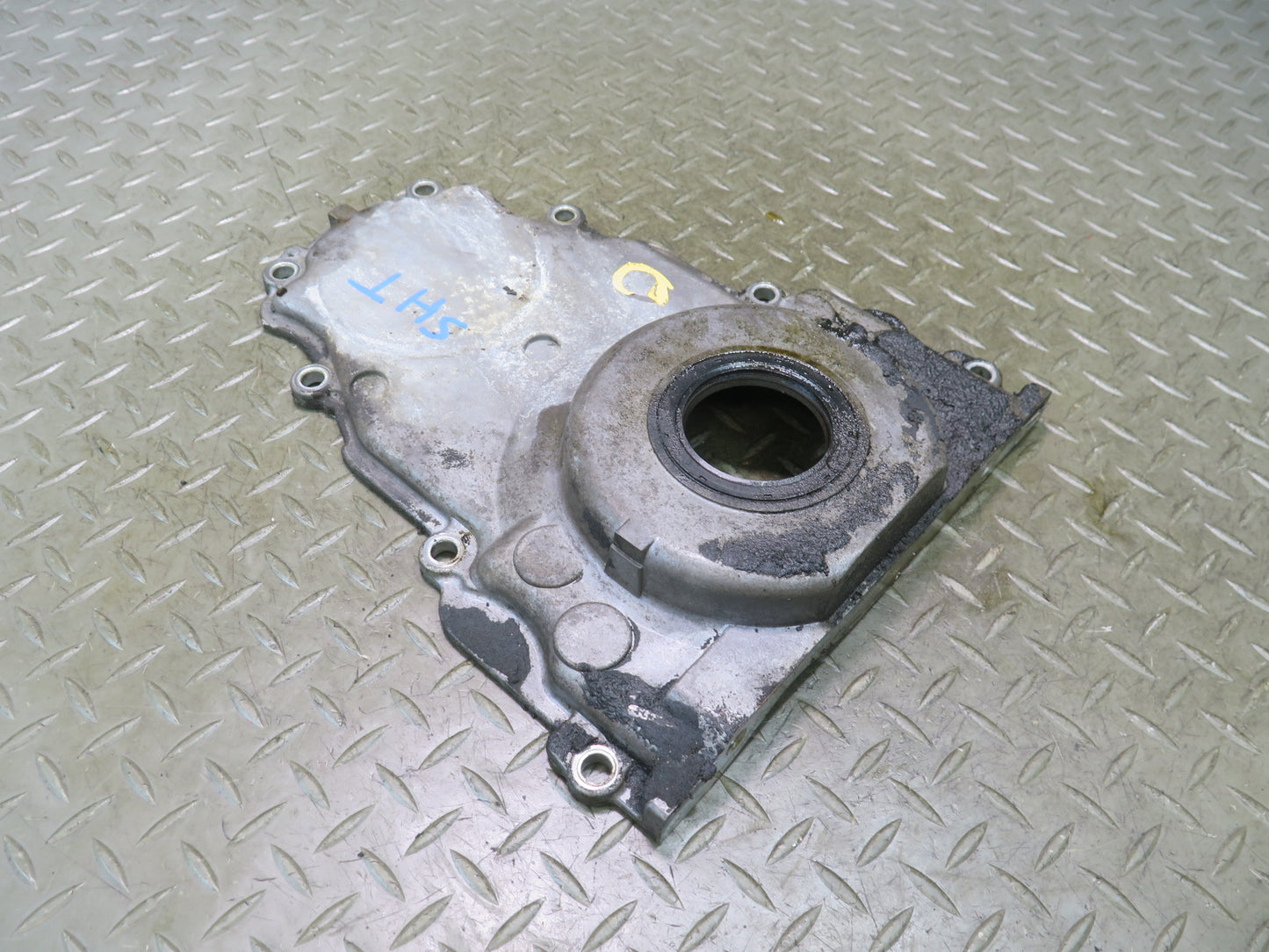 2003-2007 Hummer H2 6.0L Front Engine Motor Timing Plate Cover 12556623