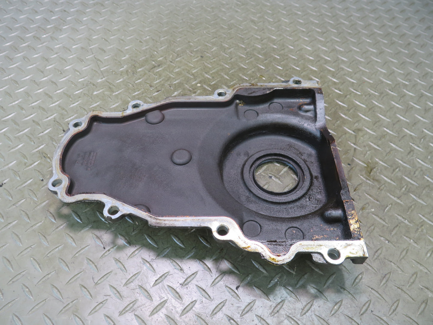 2003-2007 Hummer H2 6.0L Front Engine Motor Timing Plate Cover 12556623