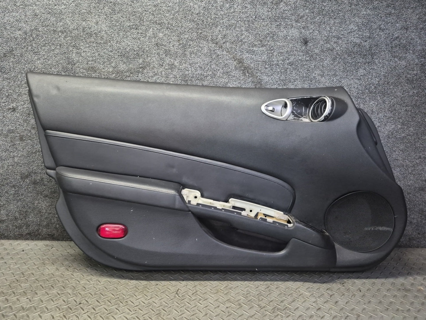 06-09 Nissan Z33 350Z Convertible Left Door Trim Cover Panel Black OEM