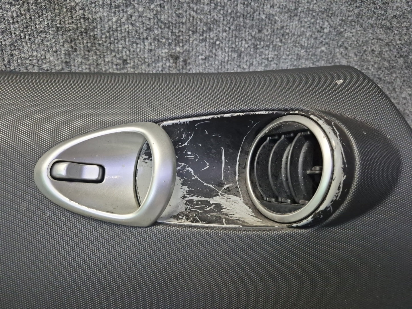06-09 Nissan Z33 350Z Convertible Left Door Trim Cover Panel Black OEM