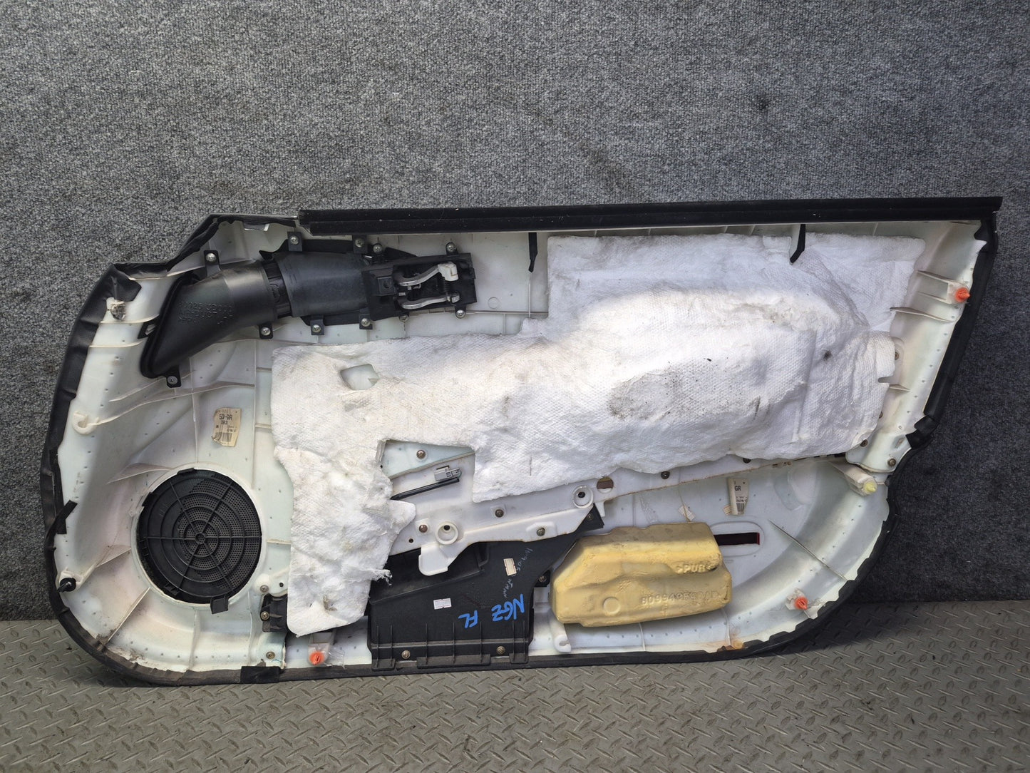 06-09 Nissan Z33 350Z Convertible Left Door Trim Cover Panel Black OEM
