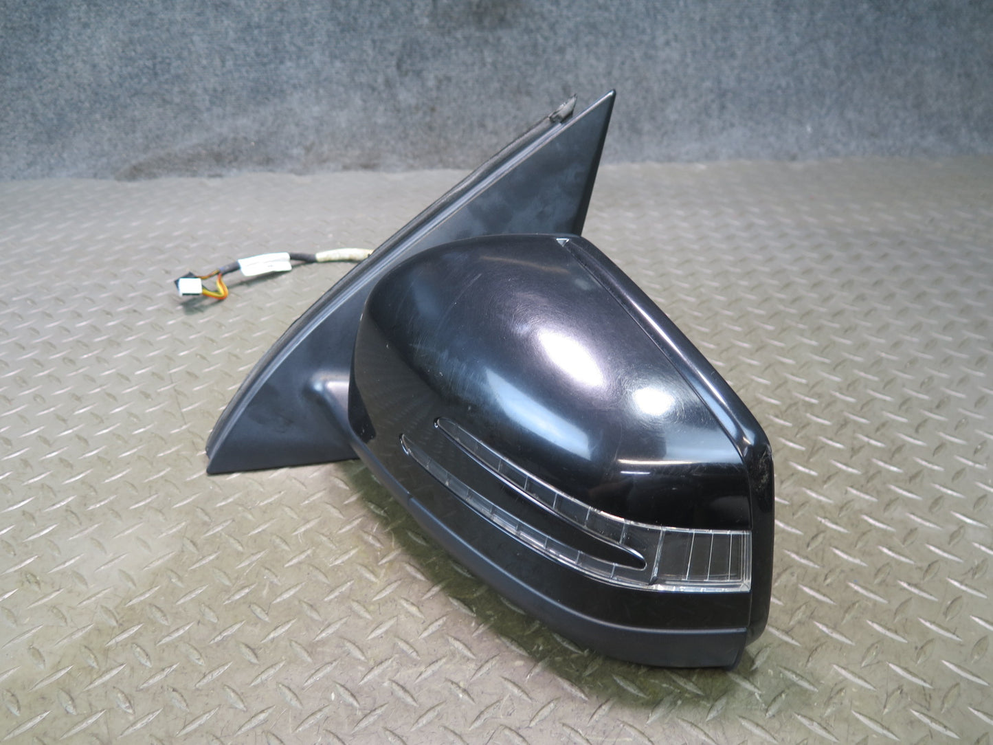 12-15 Mercedes W166 ML Left Exterior Heated Auto Dim Side View Mirror Blind Spot