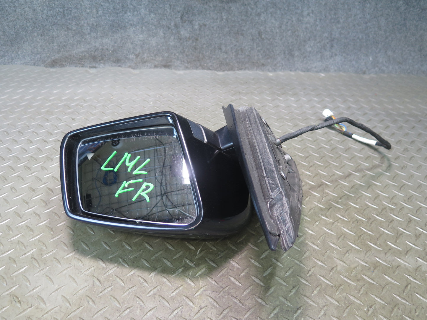 12-15 Mercedes W166 ML Right Exterior Heat Auto Dim Side View Mirror Blind Spot