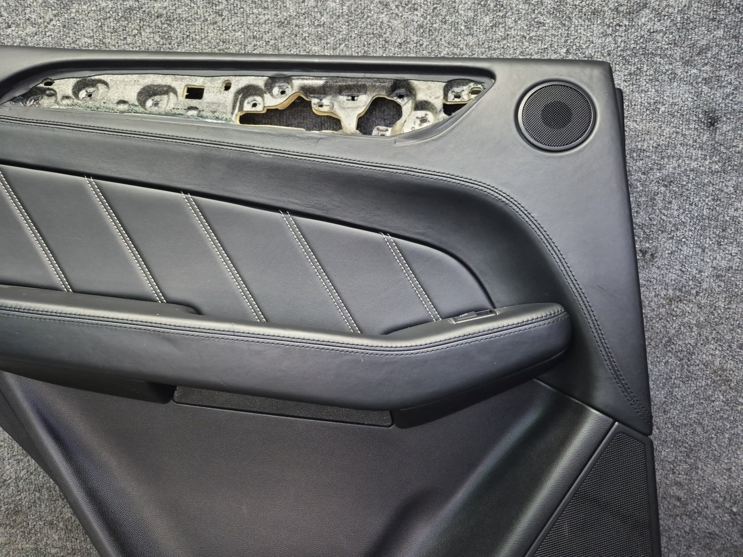 2012-2015 Mercedes W166 ML63 AMG Rear Door Interior Trim Panel Set of 2