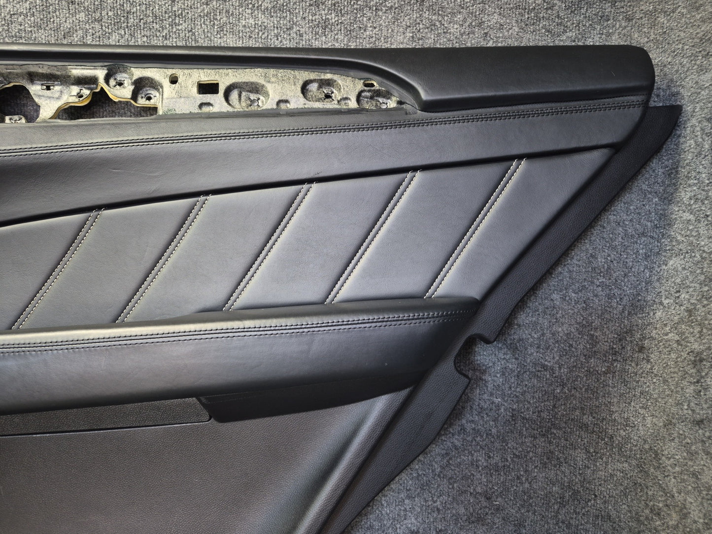 2012-2015 Mercedes W166 ML63 AMG Rear Door Interior Trim Panel Set of 2