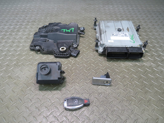 2013 Mercedes W166 ML63 M157 157.982 ECU ECM TCU TCM Ignition Glove Lock KEY Set