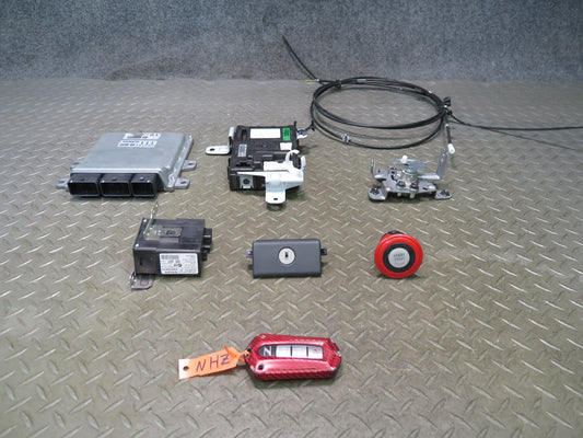 2013 Nissan Z34 370Z 3.7L VQ37 AT Convert Engine ECU ECM BCM Lock KEY Module Set
