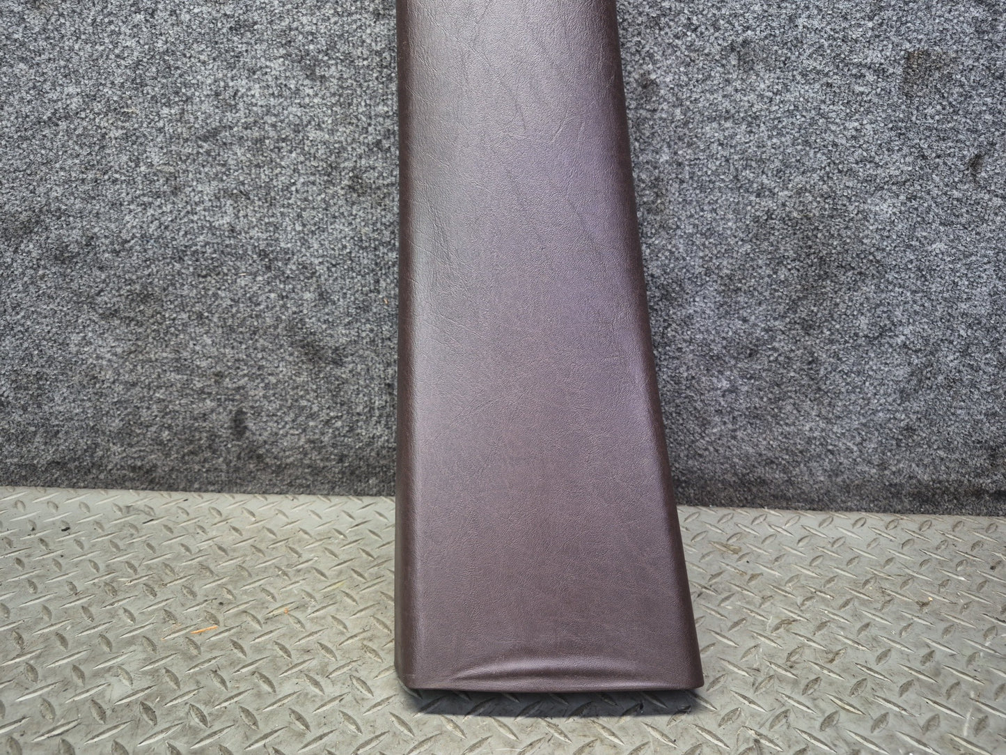 86-91 Mercedes W126 560SEL Set of 2 Center B Pillar Lower Trim Panel Damaged