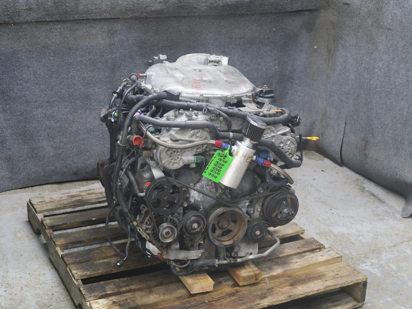 2006 Nissan 350Z 3.5L VQ35DE RWD M/T VIN A 4TH Digit Complete Engine Motor