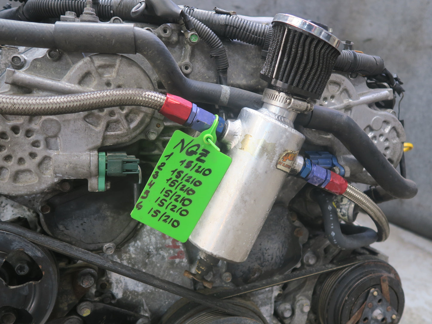 2006 Nissan 350Z 3.5L VQ35DE RWD M/T VIN A 4TH Digit Complete Engine Motor